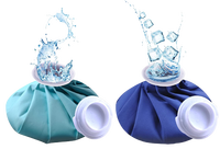 Sac de glace réutilisable en promotion pour soulagement de la douleur, thérapie chaude et froide, poche de glace de 6 pouces directement de l'usine