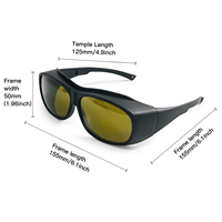 Lunettes de sécurité OD4+ KLYJ2903 2904 pour machine de soudage et de nettoyage laser, protection laser