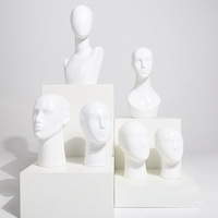 Maniquí de Alta Calidad, Práctico y Personalizable, Cabeza de Modelo Decorativa, Resistente y con Curvas, para Centro Comercial