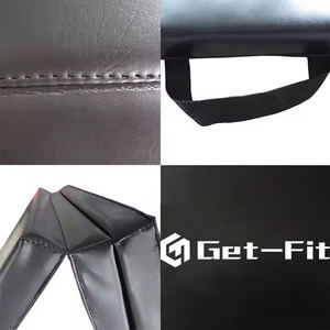 Toptan Yoga 3-Fold katlanır Mat PVC + EPE malzeme 8mm kalın kaymaz su geçirmez çevre dostu 180cm uzunluk dışarı katlayın - Product Image 6