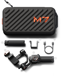 <span class=keywords><strong>Hohem</strong></span> M7/M7 KIT Stabilisateur avec télécommande à écran tactile détachable et suivi IA magnétique avancé pour la prise de vue de vlogs - Product Image 2