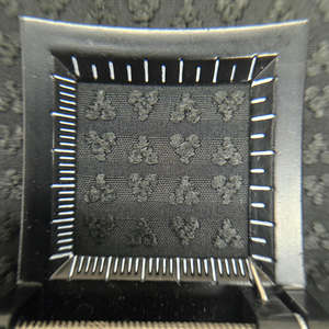 150D Wing-Design Jacquard Senderismo Tela 190GSM 92% P 8% Sp 75D/40D Hilo compuesto Pluma-Textura y flexible para pantalones de senderismo - Product Image 4