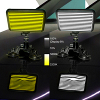 WOYO PDR010 Panneau de réparation de bosses sans peinture portable 12V LED, petit jaune, pour support lumineux PDR avec ventouse, fabriqué en matériau durable