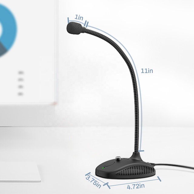 Newest Fifine K054 Podcast Condenser Microfones USB Desktop Conference Microphone Gooseneck Microphone