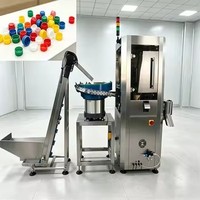 Machine d'inspection de bouchons de bouteilles en verre de haute précision pour la détection ultra-précise des défauts : taches noires, rayures, bavures, bavures de reflet