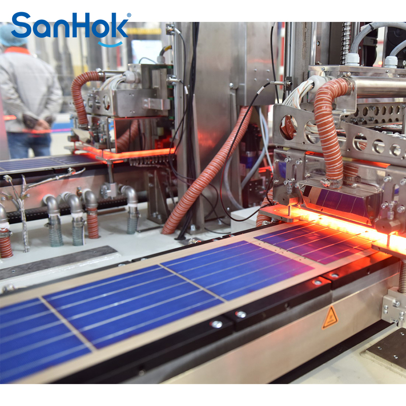 Automatic Solar Photovoltaic Belt Conveyor System