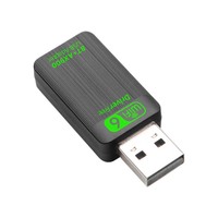 Adaptateur USB WIFI 6 AX900 900 Mbps avec antenne à gain élevé pour carte réseau sans fil 5.3