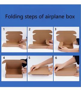 Custom Kraft <b>Square</b> Paper Carton Folding <b>Gift</b> <b>Boxes</b> for Food Grade Noodle Packaging Custom Logo Recyclable Stamping Printed - Product Image 5