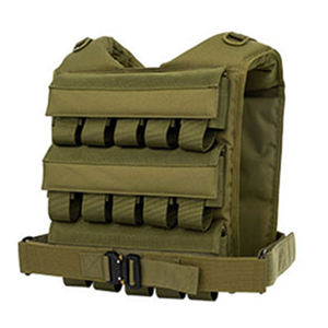 <span class=keywords><strong>Gilet</strong></span> <span class=keywords><strong>lesté</strong></span> personnalisé réglable Fitness Hyperwear Nylon poids <span class=keywords><strong>gilet</strong></span> de course pour la marche Gym Jogging boucle de poche - Product Image 3