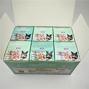 6 pz/set scatola per gatti ciechi Kawaii Sanrios insieme scatola a sorpresa <span class=keywords><strong>Kuromi</strong></span> Cinnamoroll Anime Set di Figure in PVC scatola misteriosa - Product Image 5