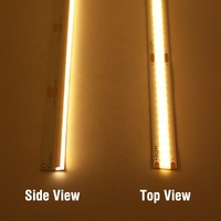 Bande LED COB à émission latérale 480 LED, blanc chaud 3000K, 24V, CRI90, flexible, pour éclairage de scène