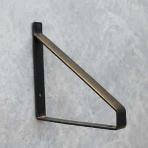 WEKIS Heavy Duty Steel Triangle Corner Furniture Wall <b>Hanging</b> Floating Shelf <b>Brackets</b> Wholesale - Product Image 3