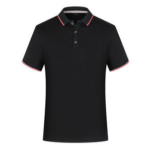 Supermarket Factory Advertising Customized Summer Quick-Drying for Polo Shirt Short Sleeve Overalls Lapel Printed Clothing