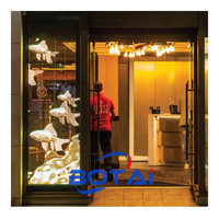 Botai Haute Luminosité Intérieur P3.91-7.8 Fixe Chine Verre TV Rideau Prix Vidéo Mur Panneau Transparent LED Écran D'affichage