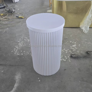 Supports de table modernes en acrylique LEDA personnalisés pour fleurs et gâteaux, socles pour mariages et événements, vente en gros - Product Image 3