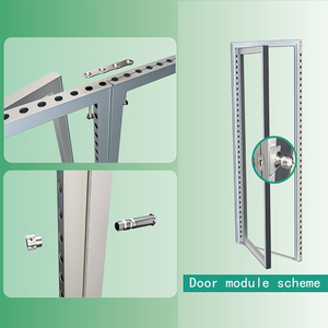 Système de stand modulaire en aluminium de 62 mm d'épaisseur, à plusieurs étages, pour exposition portable en salon professionnel - Product Image 6