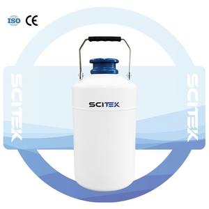 SCITEK Vapor Almacenamiento criogénico Contenedor de nitrógeno líquido Laboratorio Envío seco Tanque de nitrógeno líquido - Product Image 2