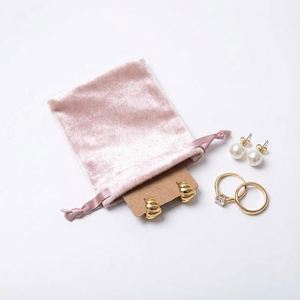 Pochette en velours doux avec cordon de serrage 15x20cm, sac à cartes de tarot, sac cadeau haut de gamme pour le rangement de bijoux et de cristaux - Product Image 4