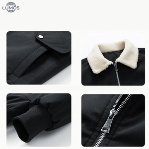 Chaqueta Gruesa de Invierno <span class=keywords><strong>para</strong></span> <span class=keywords><strong>Hombre</strong></span>, Talla Grande 8XL, Cortavientos, Chaqueta Informal de Moda, Color Sólido, Chaqueta Cargo <span class=keywords><strong>para</strong></span> <span class=keywords><strong>Hombre</strong></span>, Talla Grande 4XL - Product Image 3