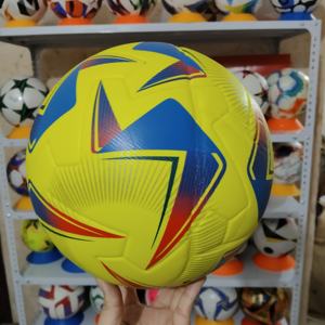 Professional PU <b>leather</b> <b>football</b> No. 5 durable high quality indoor/outdoor training ball customizable logo - Product Image 3