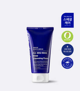 Espuma Limpiadora Profunda P.Z SSG SSAG, Espuma Limpiadora Facial Suave, Limpiador de Poros Profundos, Lavado Facial para Piel Grasa - Product Image 1