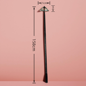 <span class=keywords><strong>Houe</strong></span> de jardin en <span class=keywords><strong>acier</strong></span> de haute qualité et durable avec manche long pour désherber, bêcher, ameublir le sol, racler, creuser - Product Image 6