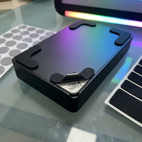 Coussinet en caoutchouc de silicone antidérapant et absorbant les chocs, adhésif personnalisé pour boîtiers d'électronique et de luminaires LED