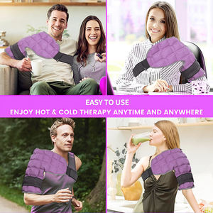 World-Bio <span class=keywords><strong>Gel</strong></span> de <span class=keywords><strong>cryothérapie</strong></span> réutilisable Thérapie chaude et froide pour le cou et les épaules Cryo Ice Pack <span class=keywords><strong>Gel</strong></span> - Product Image 2