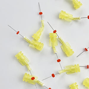 เข็มฉีดน้ำยาทำความสะอาดรากฟัน LIONS แบบสองรู ขนาดเส้นผ่านศูนย์กลาง 0.<span class=keywords><strong>3</strong></span> มม. สีเขีย<span class=keywords><strong>ว</strong></span>/เหลือง ขนาด 21 มม./25 มม. แบบโค้งงอสำเร็จรูป สำหรับการรักษาทางรากฟัน ระดับ Class I Medical - Product Image 6