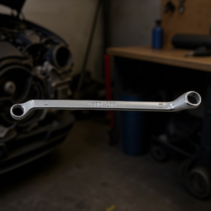 Double Open End Wrench 10mm 12mm Metric Steel <b>Tool</b> For Automotive Repair - Product Image 3