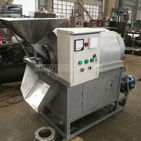 Petit manuel commercial d'arachide noix torréfacteur tri sec four à rôtir de refroidissement machine en inde à vendre