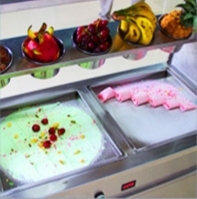 Phẳng Pan CuộN chiên Máy làm kem kem cuộn Máy Thái Lan Fry CuộN Máy làm kem - Product Image 4