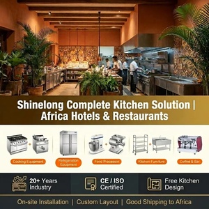 Equipo de Cocina Comercial Todo en Uno Shinelong, Máquina para Asar, Refrigerador Vertical, Restaurante África AF-01, Equipo de Cocina Comercial - Product Image 2