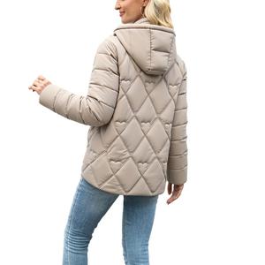 Parka Invernale Termico Impermeabile Traspirante con Imbottitura Trapuntata a Cuore, Cappotto Resistente con Cappuccio per Avventure all'Aperto - Product Image 1