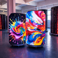 Pantalla LED Creativa para Interiores y Exteriores BOSHUO, Módulo Flexible con Forma Especial, Pantalla LED Publicitaria para Latas y Botellas de Cerveza