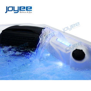 JOYEE diseño clásico 3 4 5 persona Spa bañera <span class=keywords><strong>Jacuzzi</strong></span> función bañera caliente reunión familiar en el jardín otoño primavera - Product Image 5