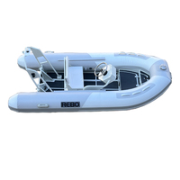 11ft RIB330 CE 6 Capacité PVC/Hypalon/Orca Aluminium RIB Gonflable Canot De Pêche À Vendre