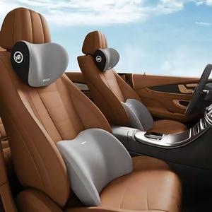 NIRAOP-soporte lumbar para coche, almohada para el cuello de espuma viscoelástica, cojín para reposacabezas, para respaldo de asiento de coche, uso General, para las cuatro estaciones - Product Image 2