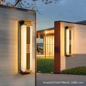 Lámpara de Pared LED Moderna para Exteriores, Impermeable, para Jardín, Porche, con Intensidad Regulable, para Hotel, Pasillo - Product Image 4