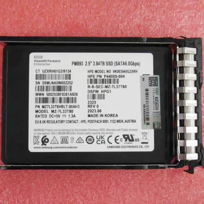 For HP 7.68T SAS SSD 1.92T 3.84T 15.36T SSD Hard drive