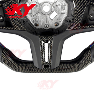 Volant sport en fibre de carbone véritable avec LED pour BMW G05 G20 G30 G2X G3X X5 X3M X4M M2 M3 M4 M5 M8 Z4 740i 540i 440i 340i 330i - Product Image 3