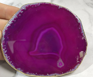 Paleta de piedra de cristal natural puro para extensión de pestañas, soporte para pestañas, paletas de piedras coloridas - Product Image 6