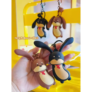 Llaveros de la Serie Long Strip Dog con Varios Estilos, Lindos Accesorios para Bolsos, Ideales como Regalos Festivos para Niños y Niñas - Product Image 4