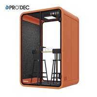 Cabine insonorisée pour podcast, vente en gros, pour deux personnes