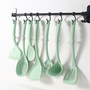 Silicone Spatula Set 6 Piece Non Stick Heat Resistant Kitchen Utensils <b>Cooking</b> Tools For Pans And Stirring - Product Image 3
