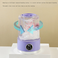 Mini sous-vêtements chaussette Machine à laver pour dortoirs étudiants petit pratique pour tous les jours retour école Halloween fête des pères