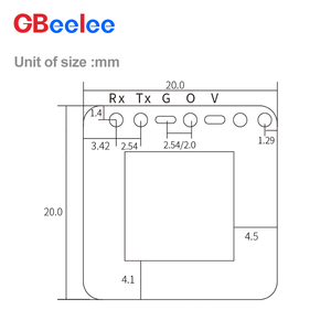 5.8GHz lò vi sóng Radar cảm biến mô-đun khả năng chống cung cấp điện nhiễu cảm biến bán kính 3-5m Analog cổng nối tiếp chức năng quảng cáo - Product Image 4