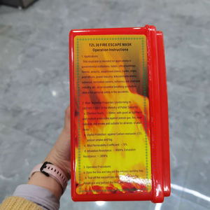 Respirator Pemadam Kebakaran Darurat TZL30 TZL60 Masker Evakuasi Kebakaran untuk Perlindungan dari Asap Kebakaran - Product Image 5