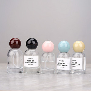 ขวดน้ำหอมแก้ว30มล. 50มล. 100มล. หมวกแก๊ปดาบปลายปืน15ใบบรรจุไม้สีสำหรับใส่บอลสำหรับหน้าจอ - Product Image 3