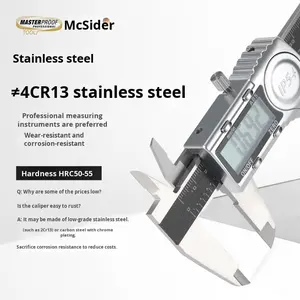 Maiside Hoge Precisie Digitale Roestvrijstalen Nonius Schuifmaat Aanpasbare Antieke Oliemeter Voor Kleine Industrieën Handgereedschap - Product Image 1